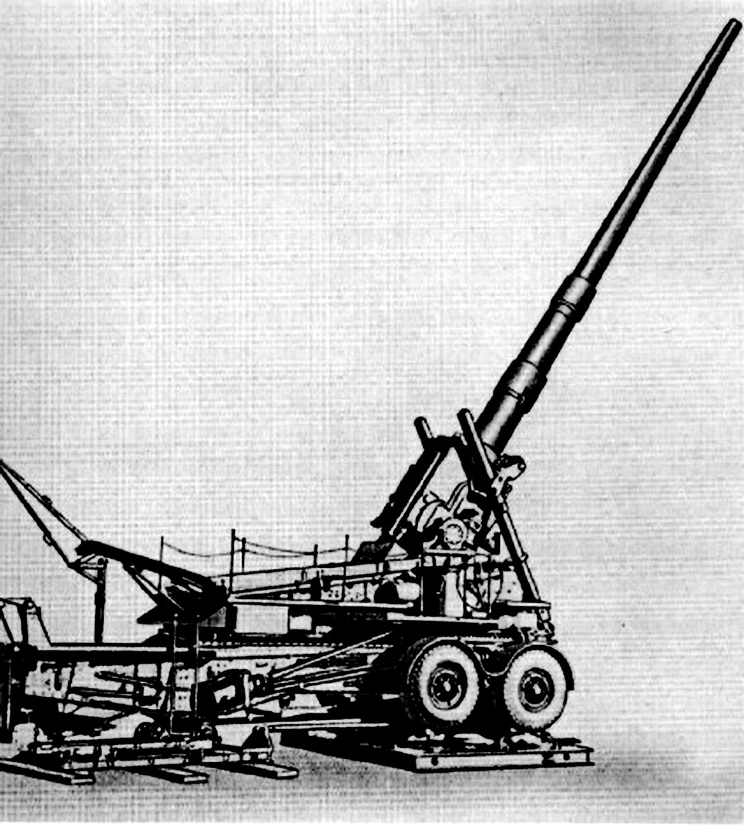 Тяжёлое 240-мм дальнобойное орудие К3.Ч.1. | История германской артиллерии.  | Дзен