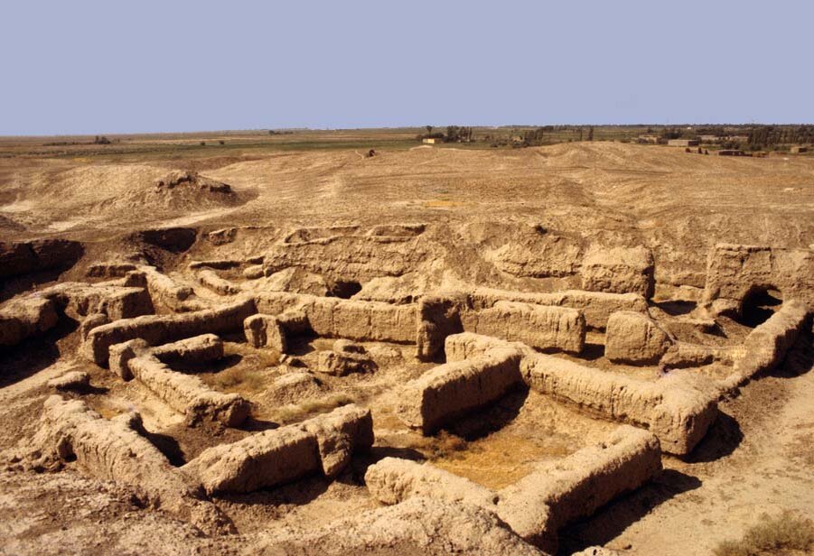 Город Мари Месопотамия