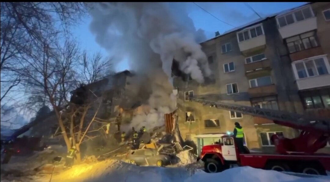    В России за последние двое суток произошло два взрыва газа в жилых домах