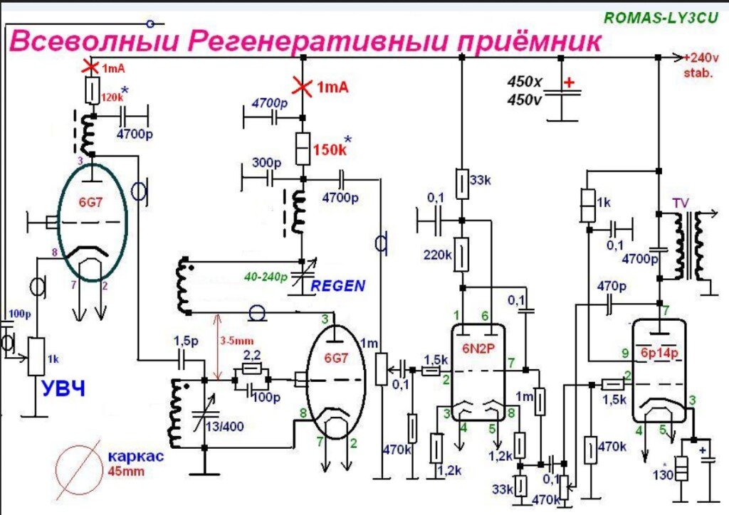 Регенеративный приемник для начинающих