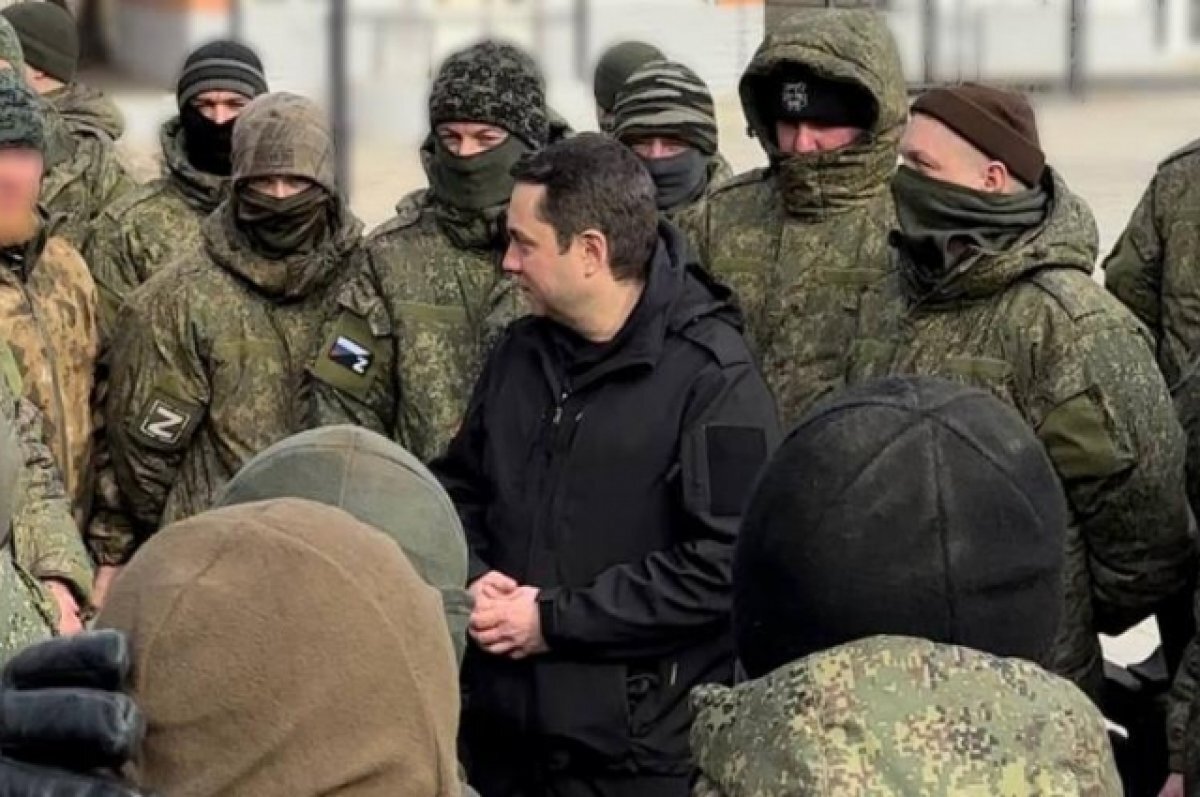    Андрей Чибис встретился с военными 61-й и 80-й бригад, участвующих в СВО