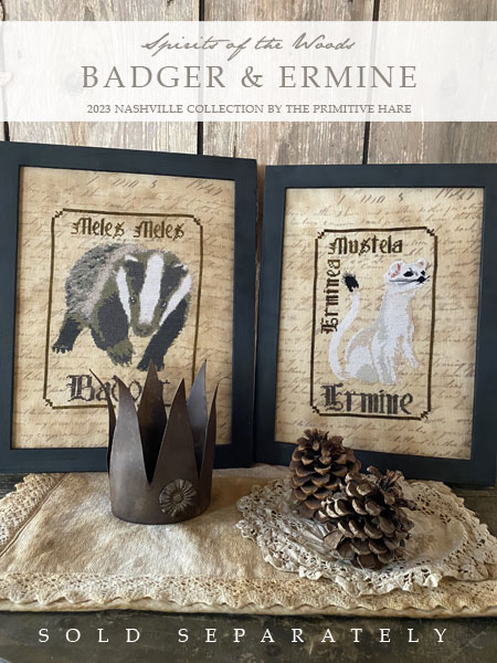 Badger и Ermine, два дизайна, продаются отдельно