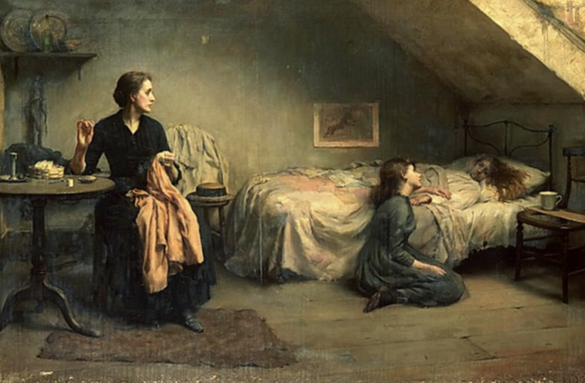 Картина больной художник. Томас Бенджамин Кеннингтон. Художник Thomas Benjamin Kennington(1856-1916). Томас Бенджамин Кеннингтон картины. Кеннингтон Томас Бенджамин (Thomas Benjamin Kennington, 1856–1916).