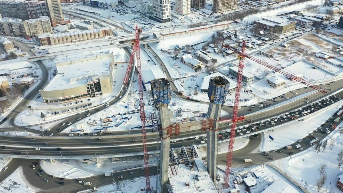 Проект развязки 4 моста новосибирск