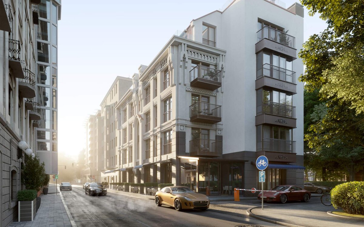 Клубный дом The Patricks в Спиридоньевском переулке 