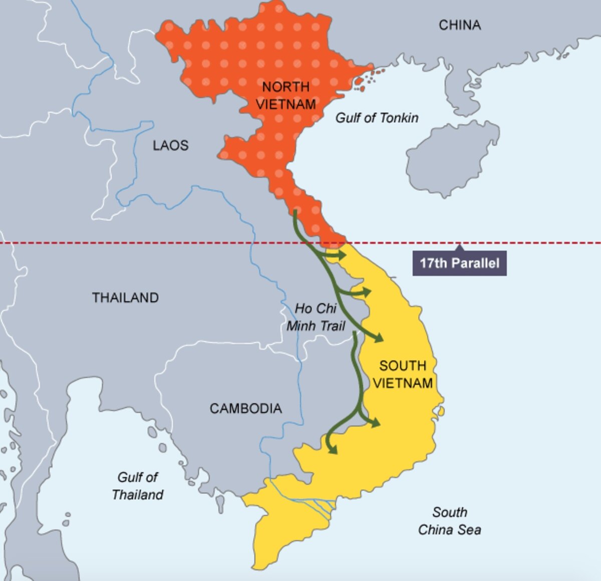 Страна между вьетнамом