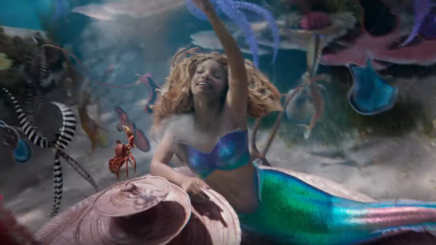    Disney опубликовала трейлер «Русалочки» с Холли Бэйли в главной роли