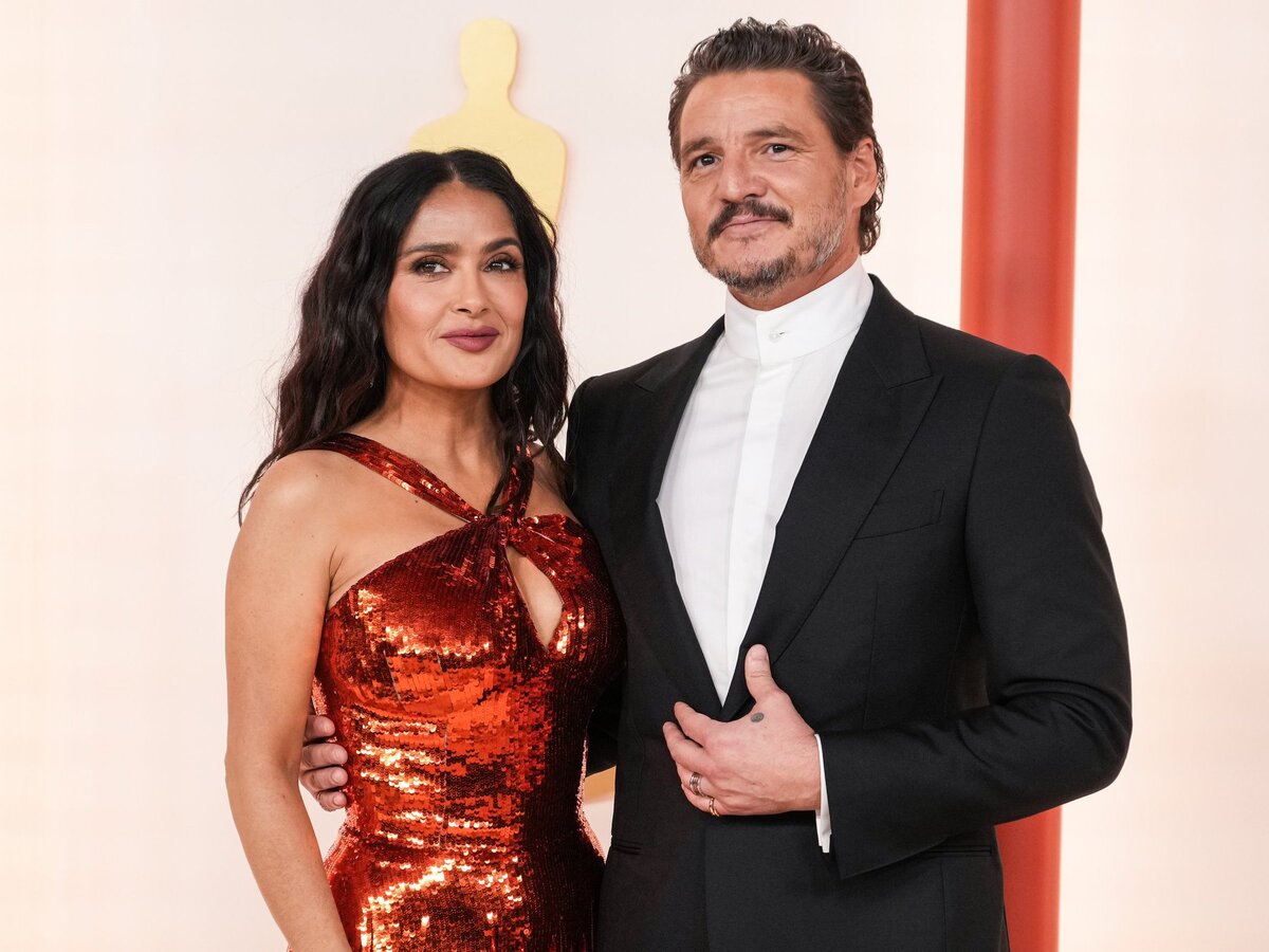 Сальма Хайек и Педро Паскаль