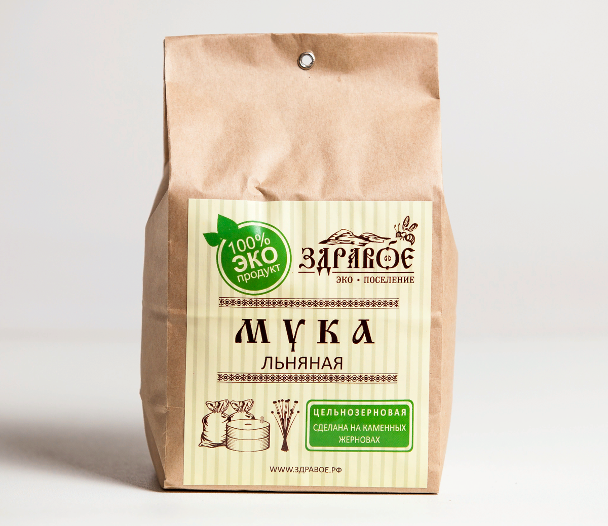 Льняная мука.