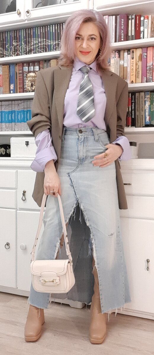 Мужской пиджак из секонд-хэнда.