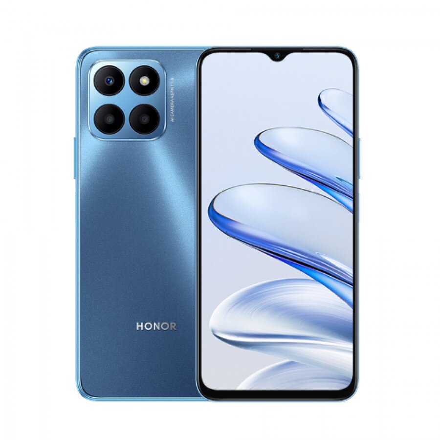 Honor 70 Lite в голубом цвете