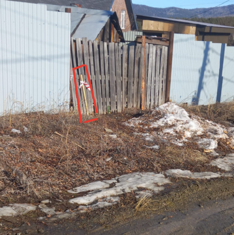    Фото со стороны улицы Ленина, где планируется строительство новой дороги