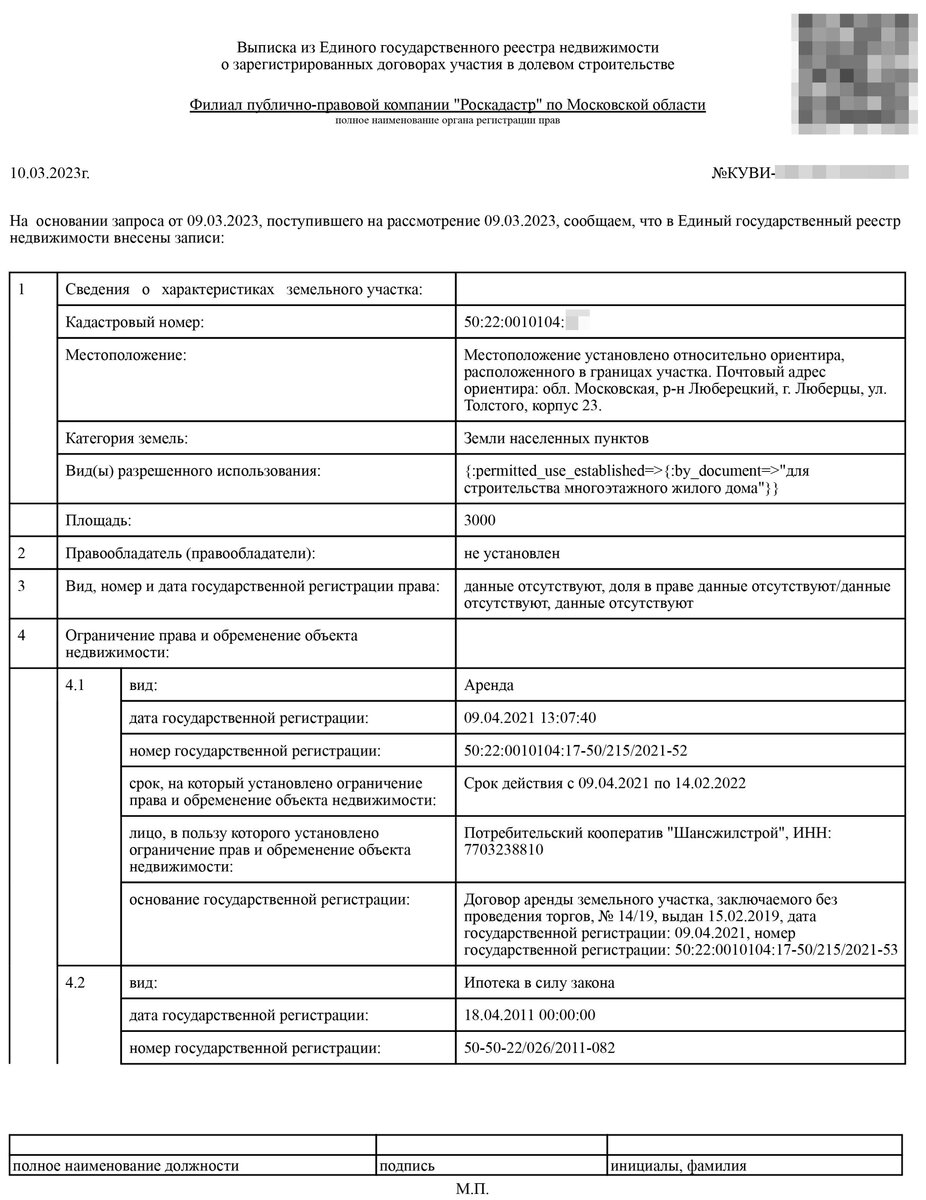 Выписка из ЕГРН с марта 2023. Только по существу | Юристы в недвижимости |  Дзен