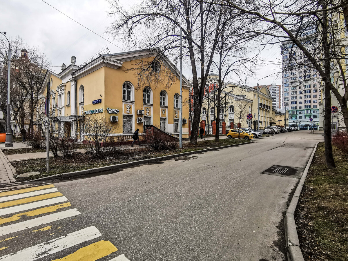 Вид на проектируемый проезд № 6399 со стороны улицы Маршала Вершинина.