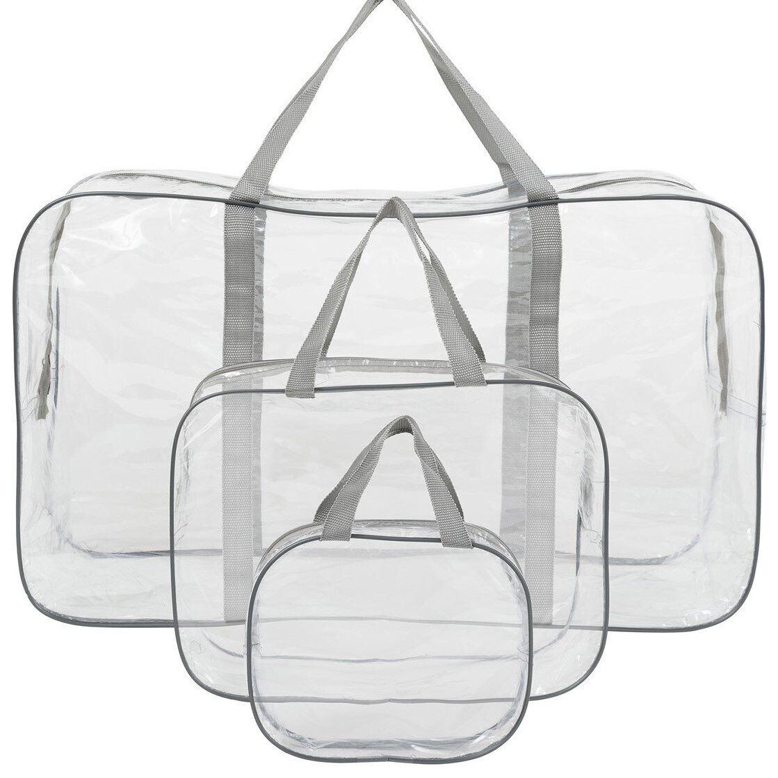 Прозрачные пластиковые сумки для роддома