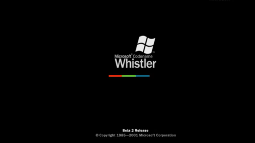 Ошибка установки Windows Whistler build 2458