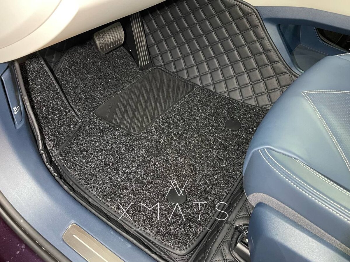 3D коврики из экокожи на Zeekr 001