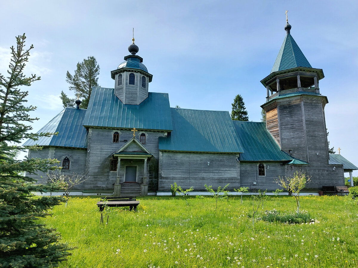 Село троицкое нижегородской. Село Кривель скит Сергия Радонежского.