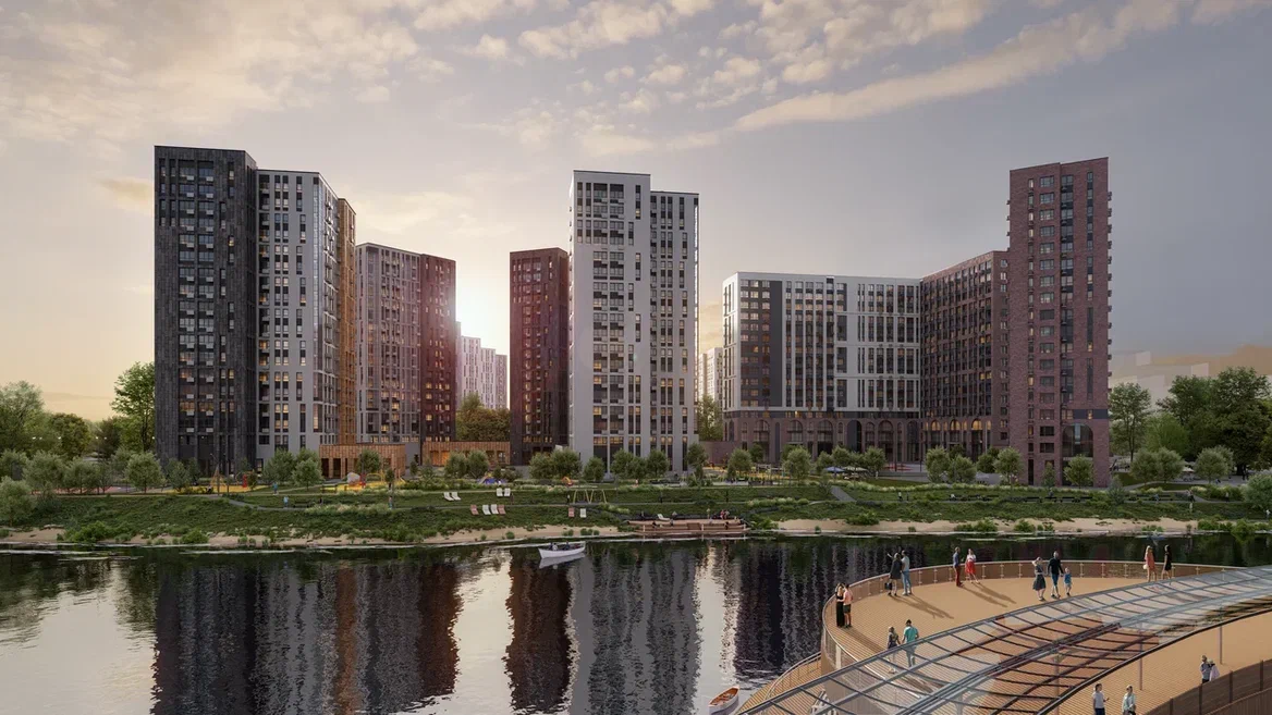 ЖК «Прокшино» граничит с двумя большими природными зонами: лесопарком Хованская дубрава с одной стороны, прудом и рекой – с другой