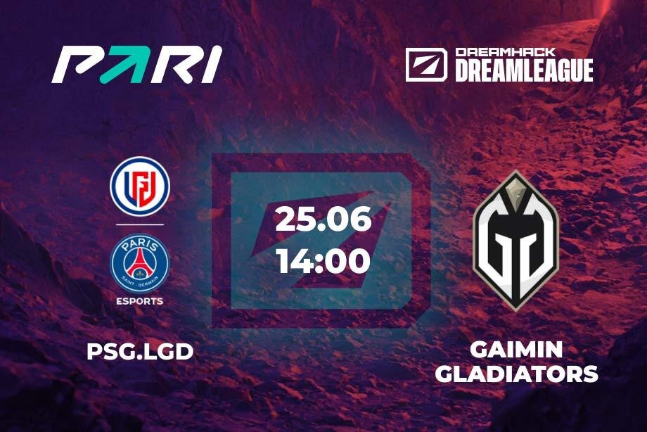 Начало партнерства psg esports и lgd gaming