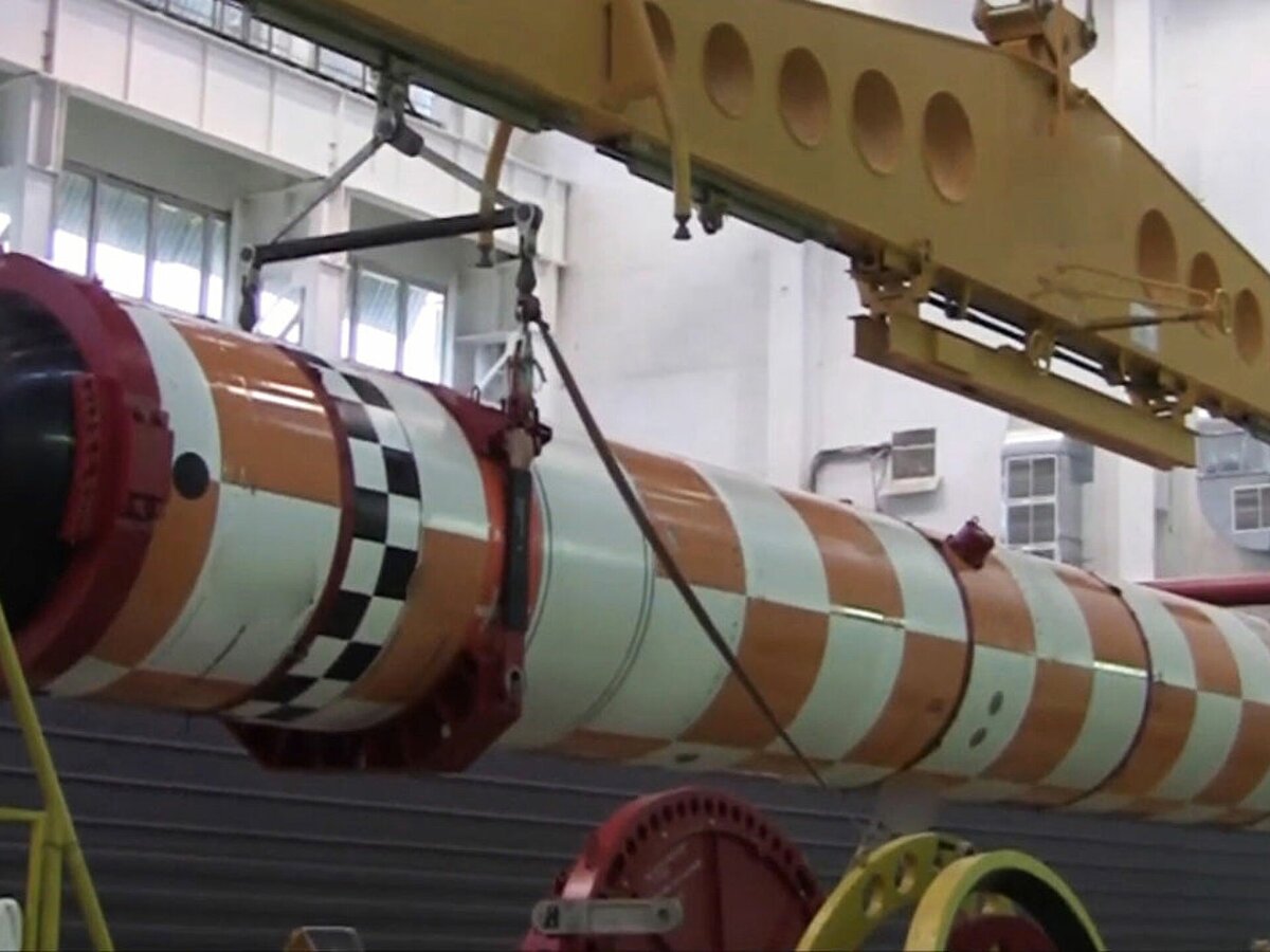 На фото: Возможный внешний вид ядерного подводного беспилотника «Посейдон»