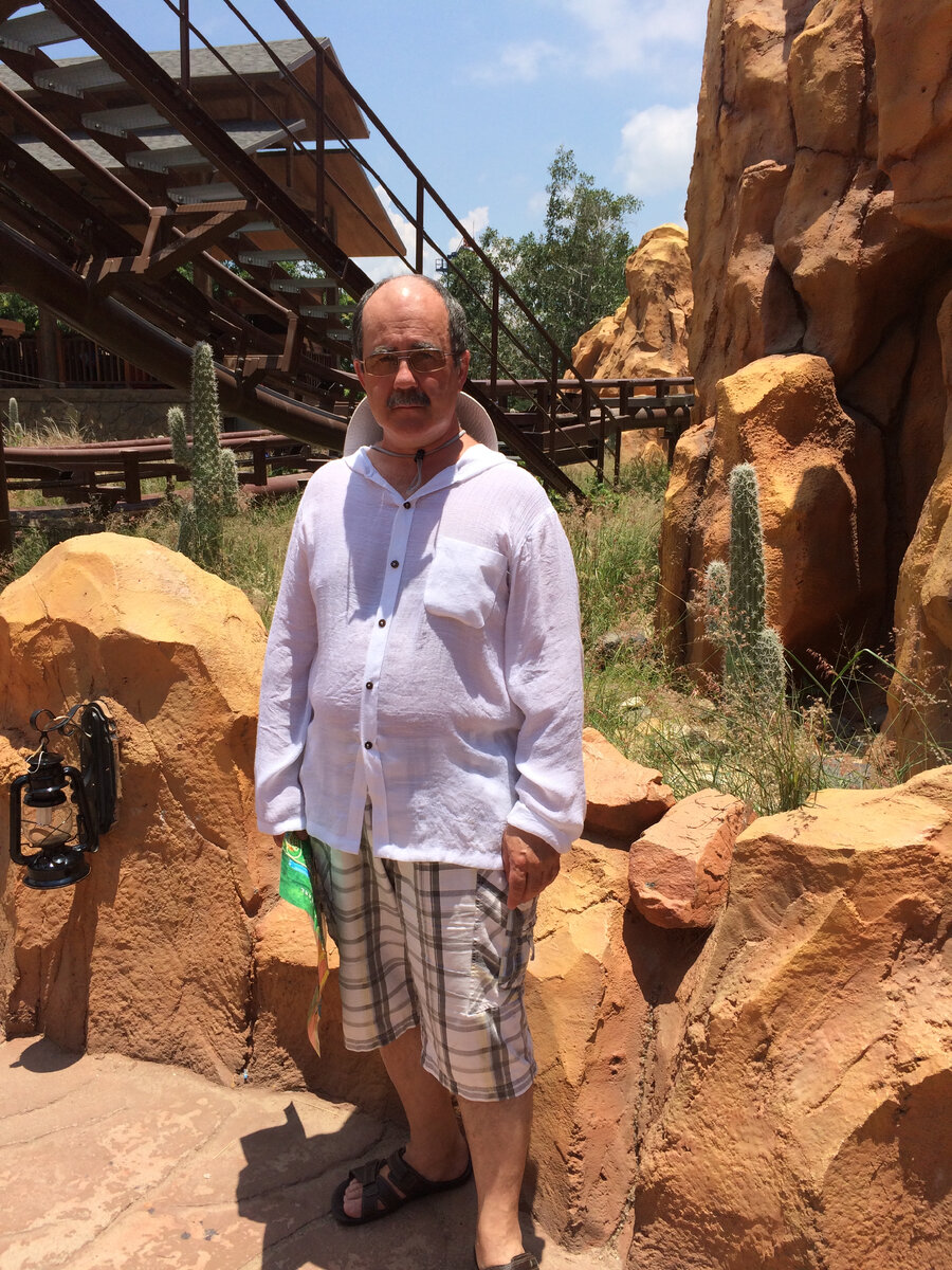 В очереди на американские горки. Кусочек Нью-Мексико