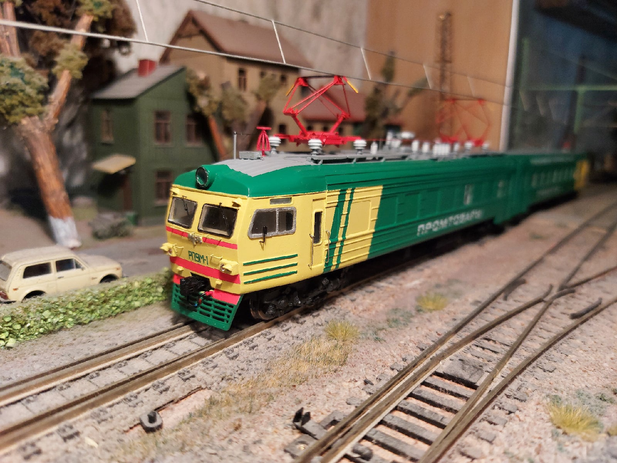 Модель электромотрисы РП9М-1, фото Максим Дементьев
