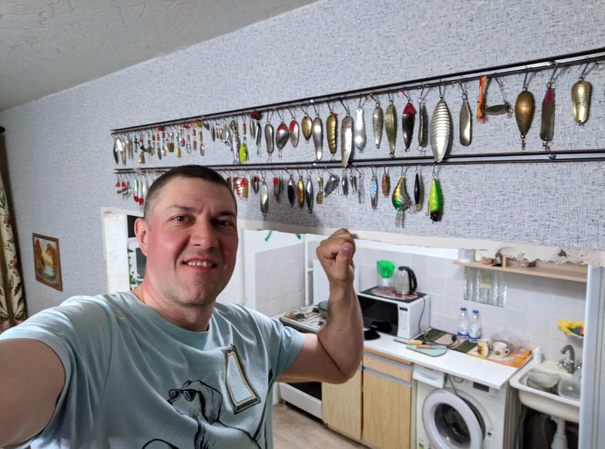 У товарища-рыбака в гостях! 2021 год.