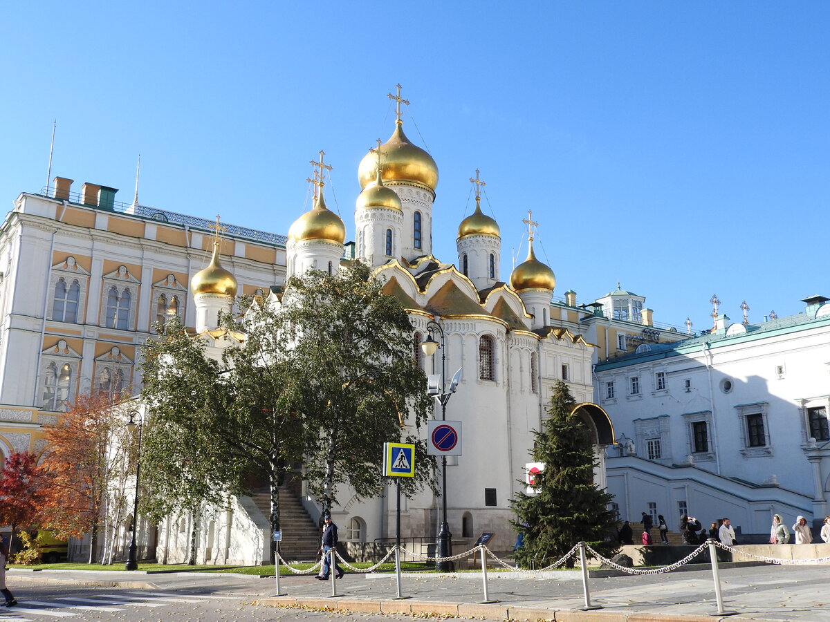 Благовещенский собор. Кремль. Москва, тут и далее фото из личного архива автора заметки, 2022г.