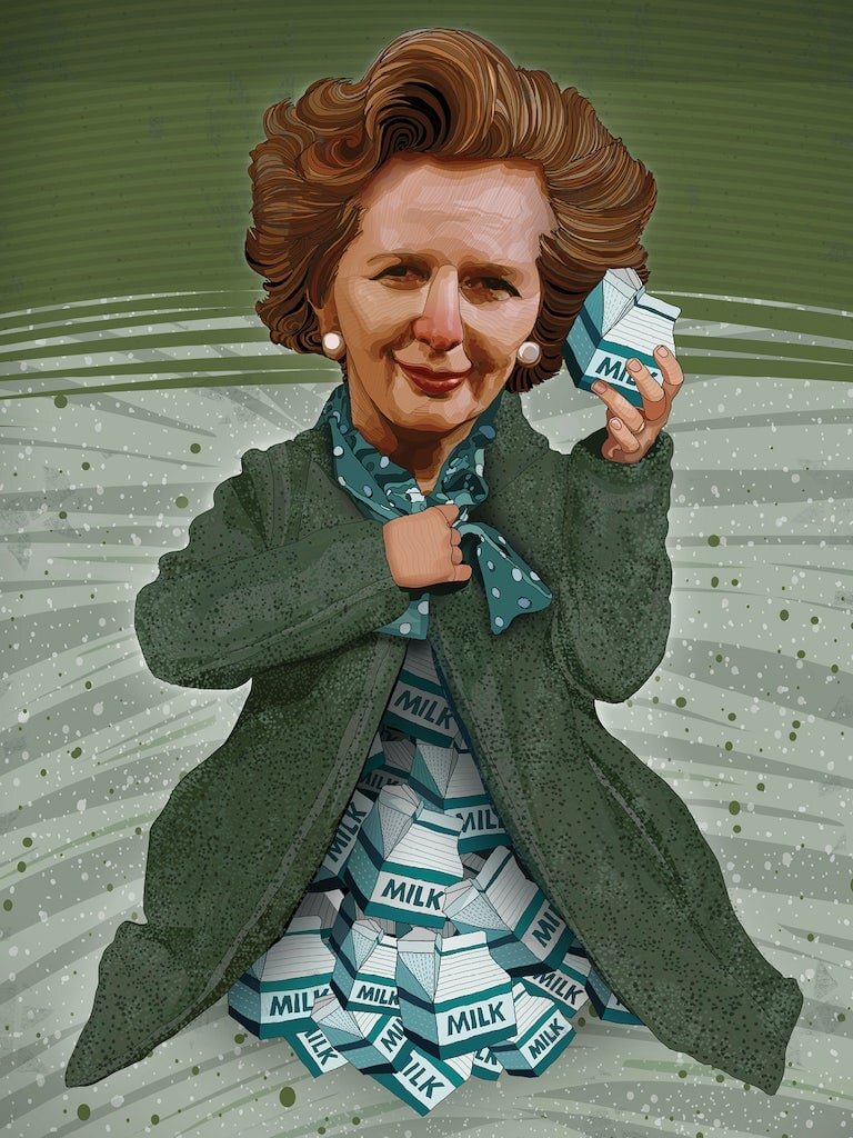 Маргарет Тэтчер - великий политик или похитительница молока? | История с  Дашей Письмак | Дзен