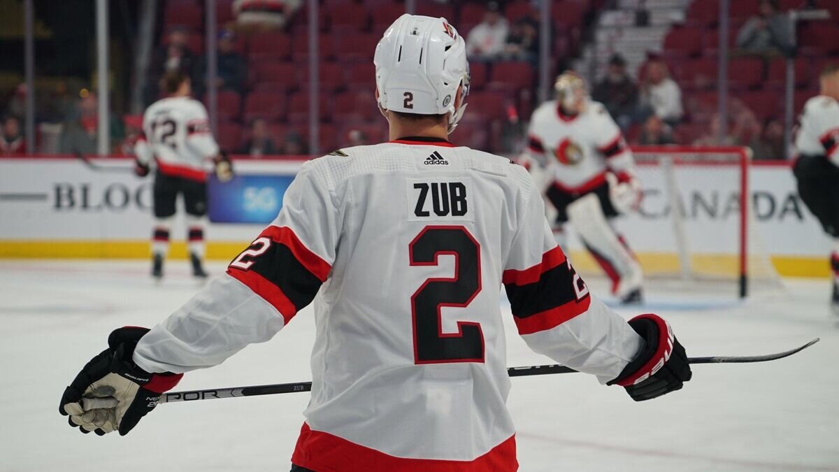    Российский хоккеист "Оттавы Сенаторз" Артем Зуб© пресс-служба клуба "Оттава Сенаторз"