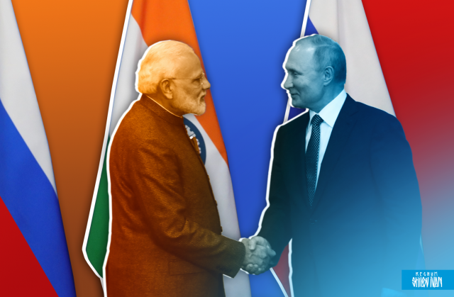    Нарендра Моди и Владимир Путин Иван Шилов © ИА REGNUM