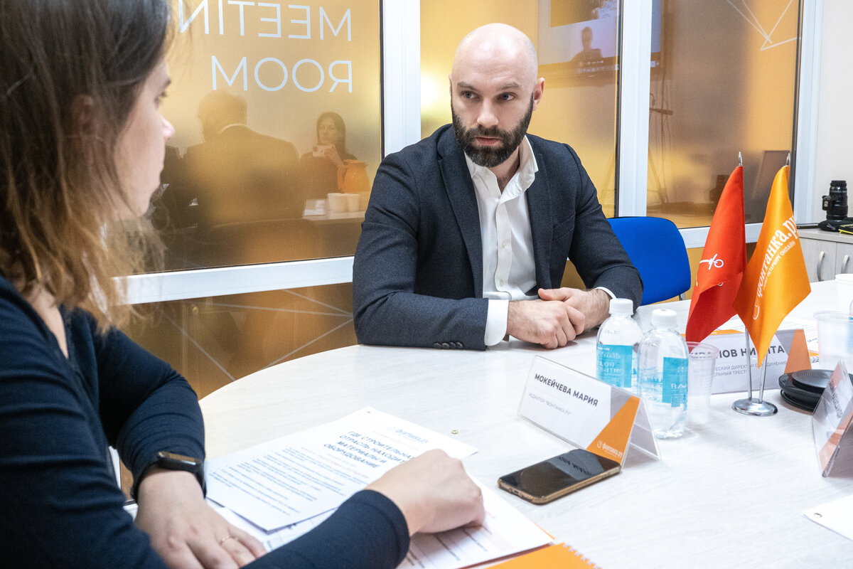    Никита Иванов, коммерческий директор Объединения «Строительный трест»