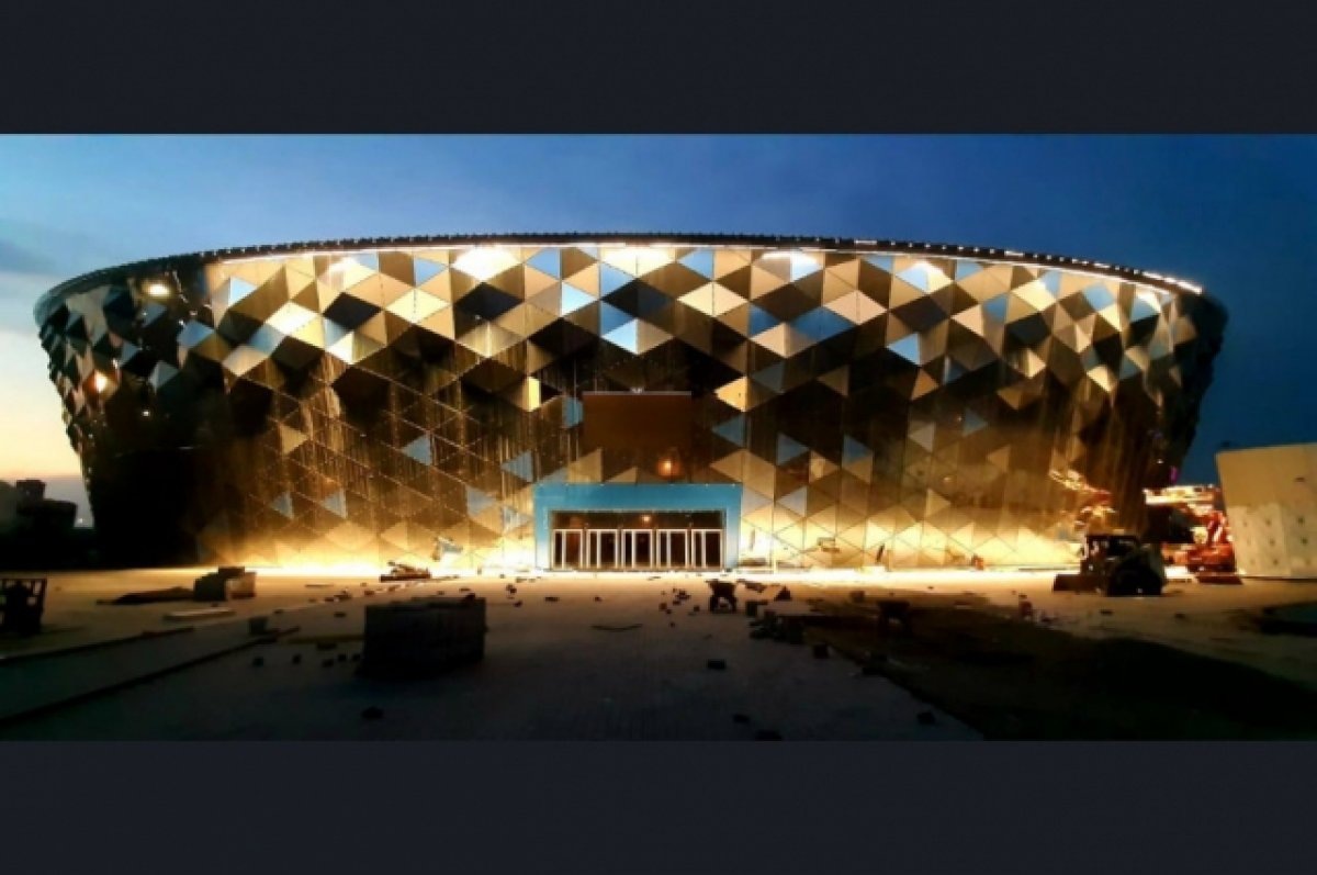    Строительные работы на ледовой арене в Новосибирске завершат в декабре