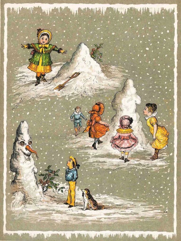 Помнится, я обещала не оставлять праздничную тему? Вот вам три рождественские открытки конца XIX века, которые лично меня вогнали в ступор. Ну, такое себе поздравление.-1-2