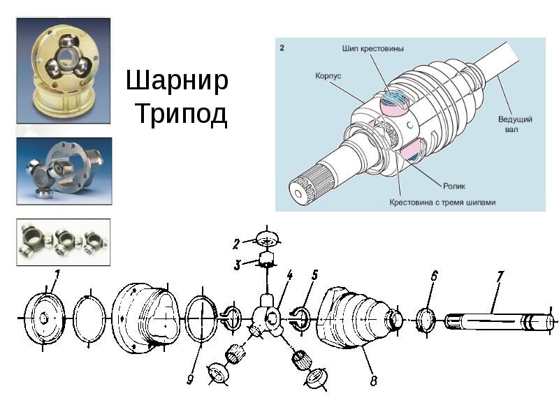 Из чего состоит шарнир