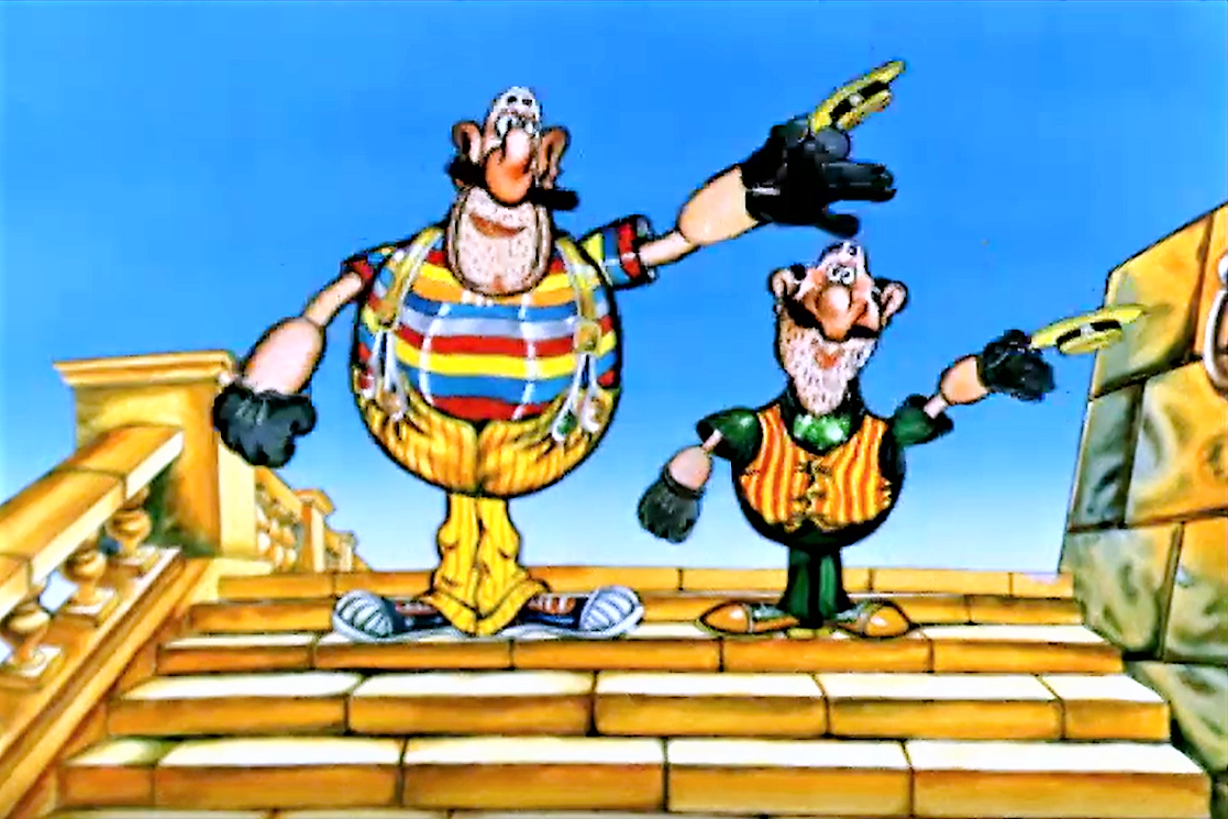 Кадр из мультфильма "Приключения капитана Врунгеля" (1979)