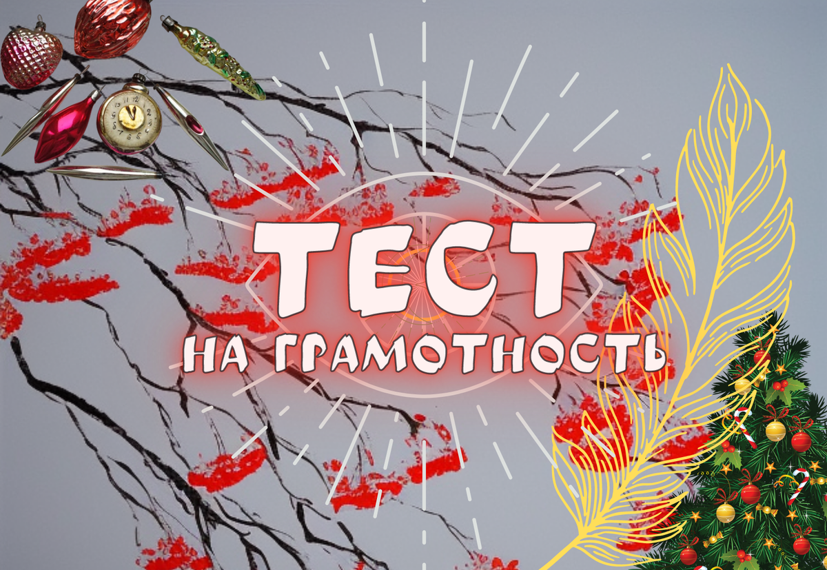 Тестя на грамотность | Русский язык | орфография 