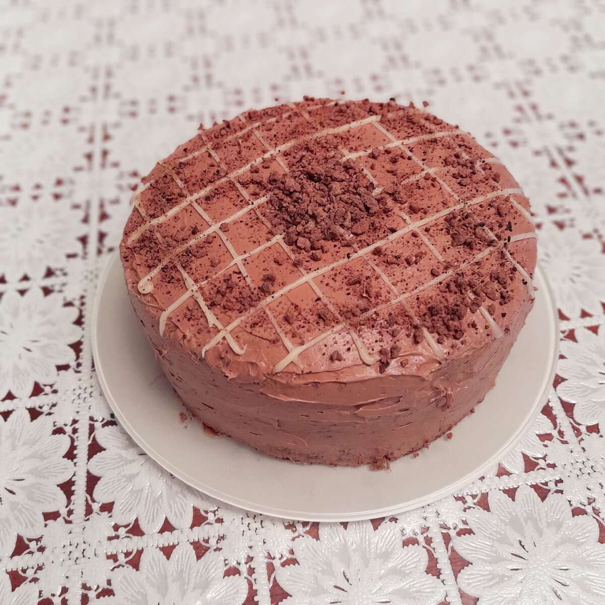 Шоколадный торт с вишней, пошаговый рецепт с фото