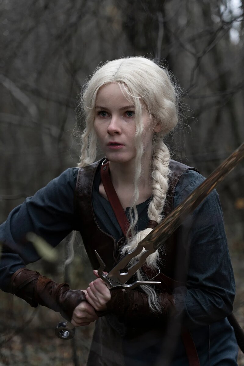 Косплей на Цири из сериала «Ведьмак». Фотограф: Федор Дуленко. Косплеер: Lyolichen.   📷