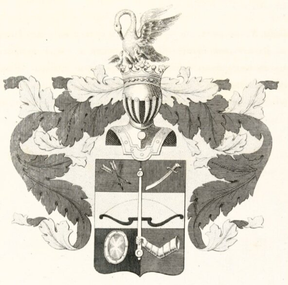 Герб Пушкиных, из интернета.