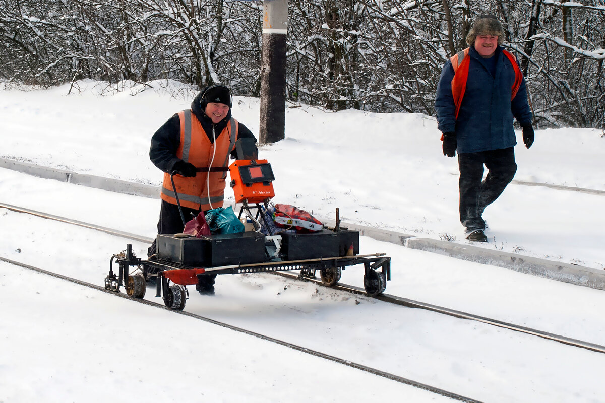 Что такое дефектоскопная тележка? И зачем она нужна на железной дороге ...