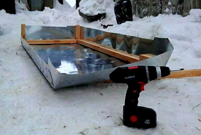 Корыто для перевозки снега