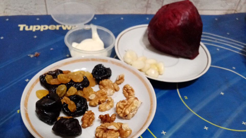 Ингредиенты для приготовления салата