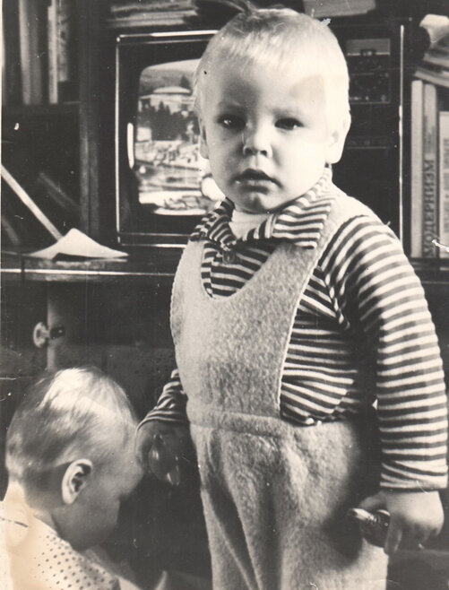 Илья Соколовский в детстве