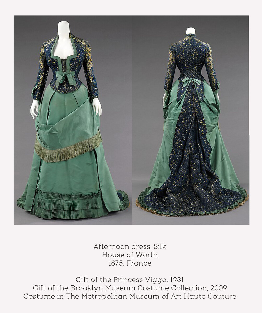 Фото использовано с Pinterest, коллекции Ч. Уорта