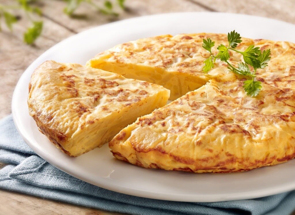 Calorías tortilla francesa 1 huevo