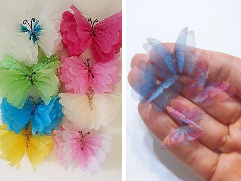 Как сделать бабочек из �пластиковых бутылок/Mariposa