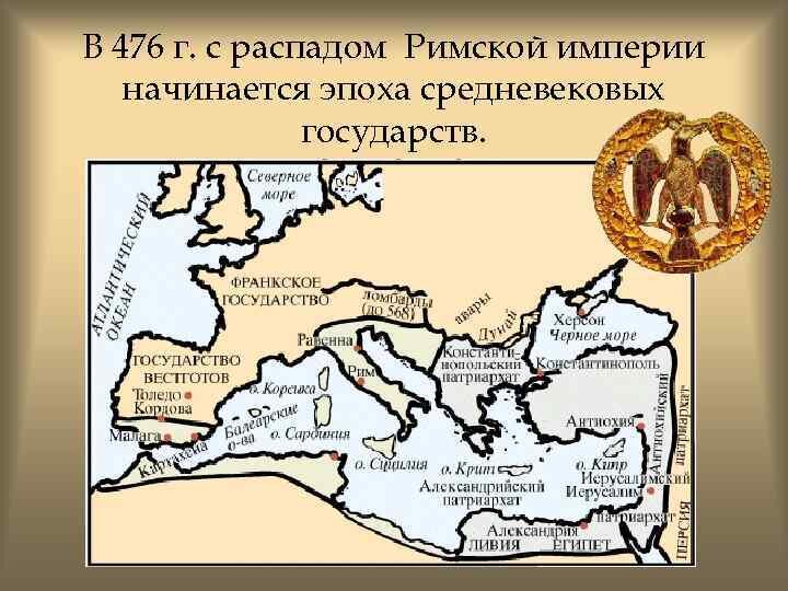 Разделение римской империи на западную и восточную части презентация