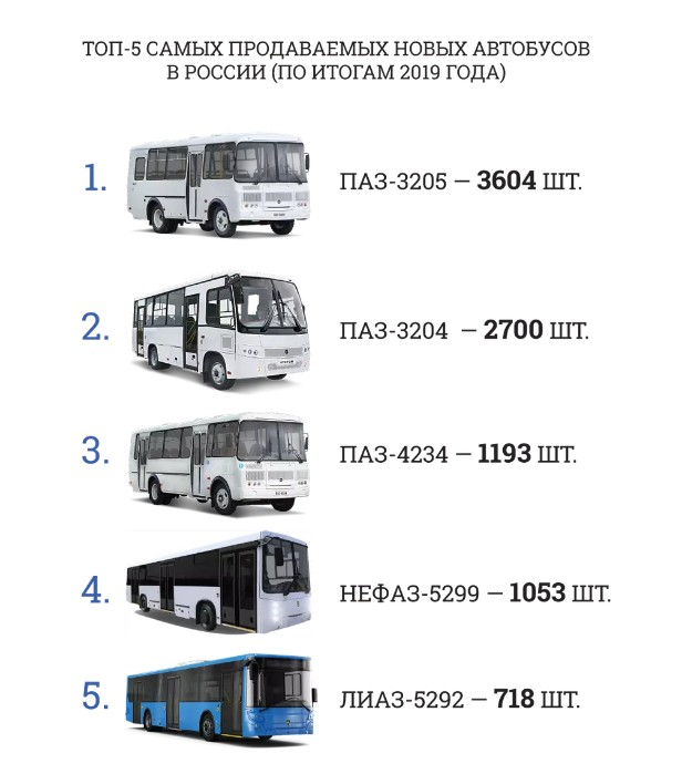 Названия автобусов фото